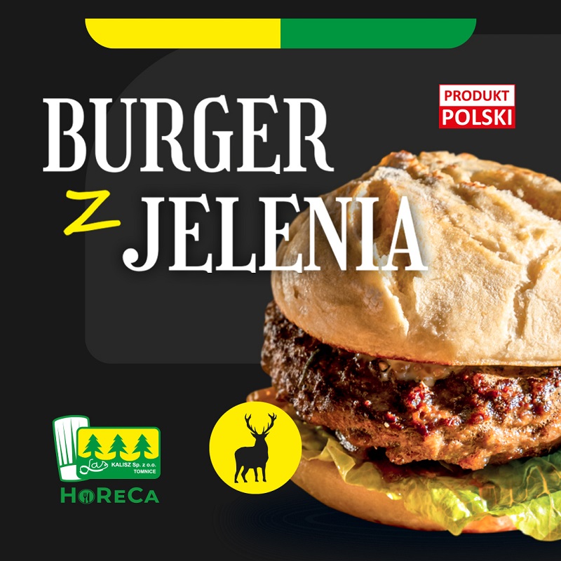 Burger z jelenia