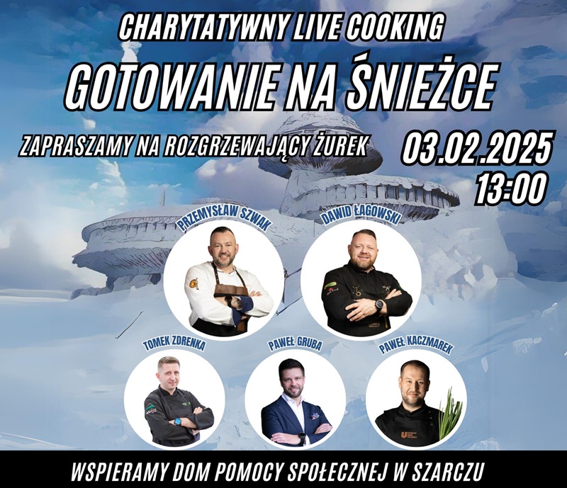 Charytatywne gotowanie w sercu gór