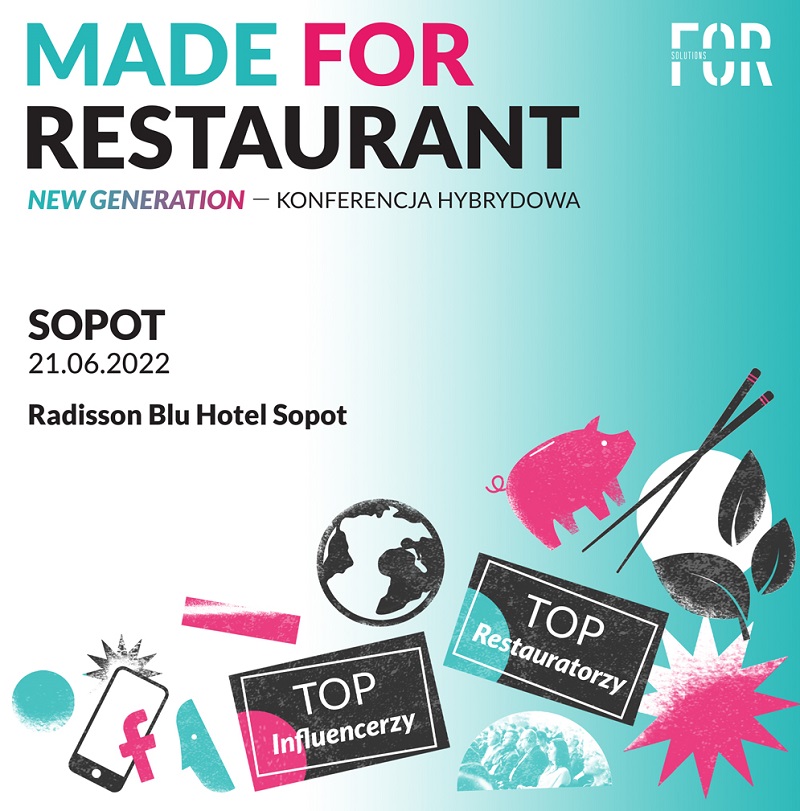 Nadchodzi turkusowa edycja konferencji MADE FOR Restaurant w Sopocie!
