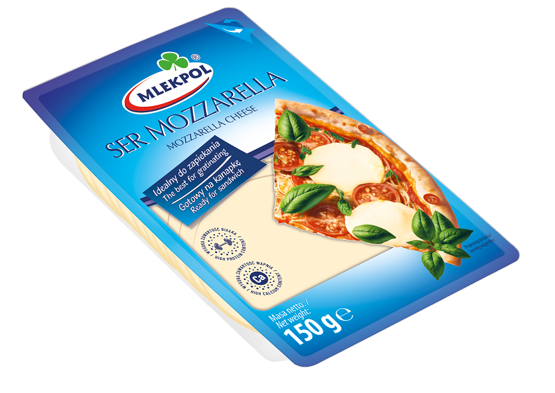 Mozzarella od Mlekpolu teraz do kupienia także w plastrach